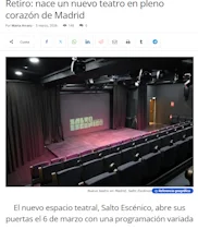Nace un nuevo teatro en pleno corazón de Madrid