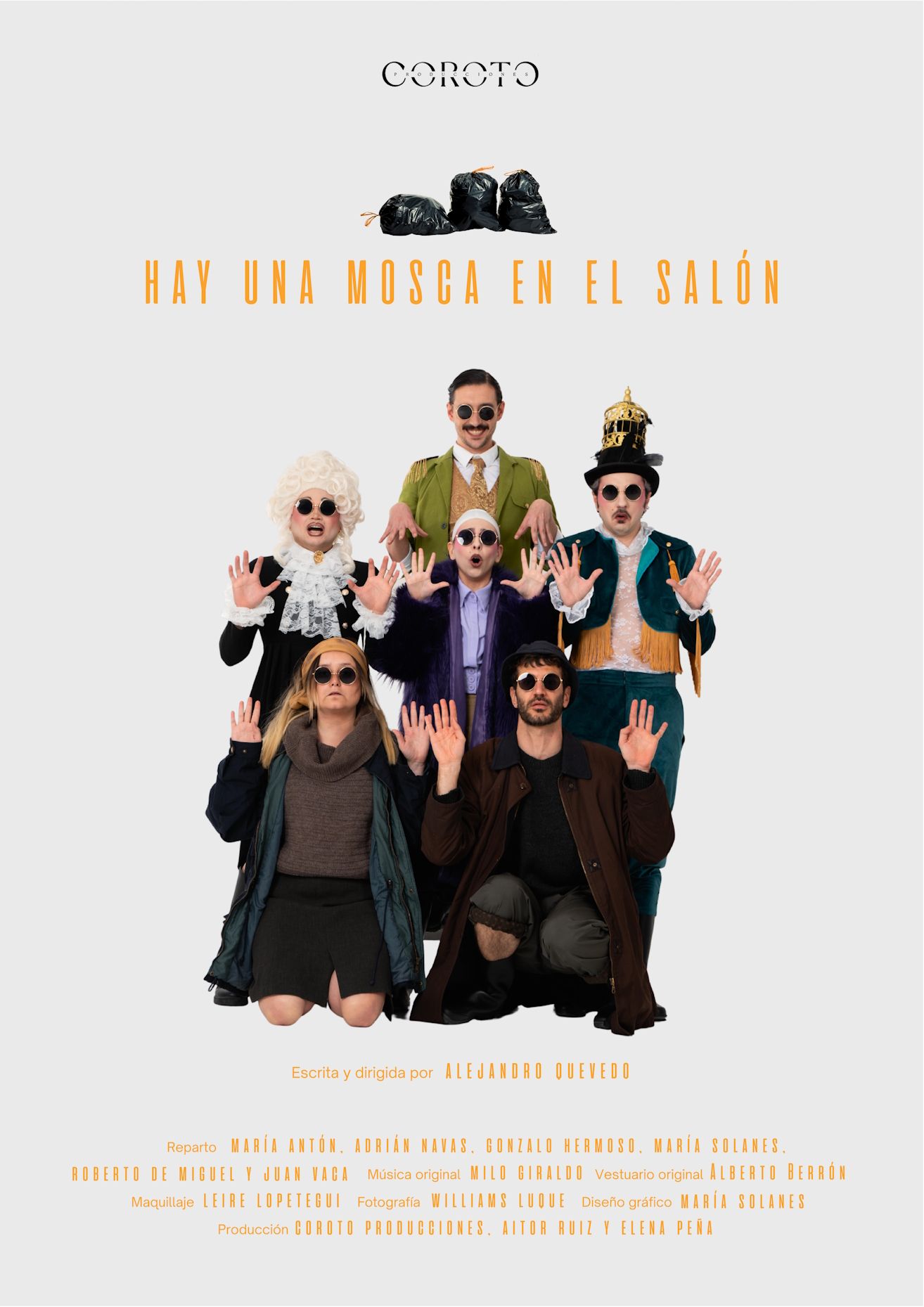 Hay una mosca en el salón